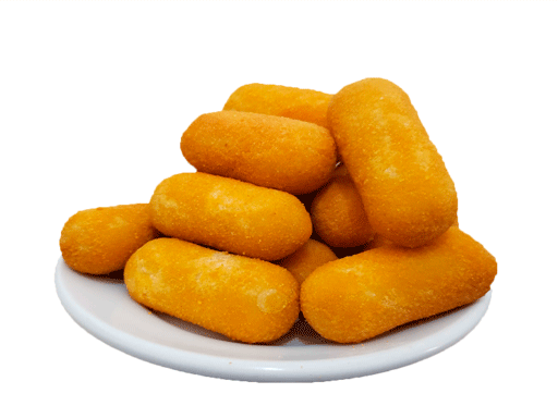 Croquete de Carne recheado com carne